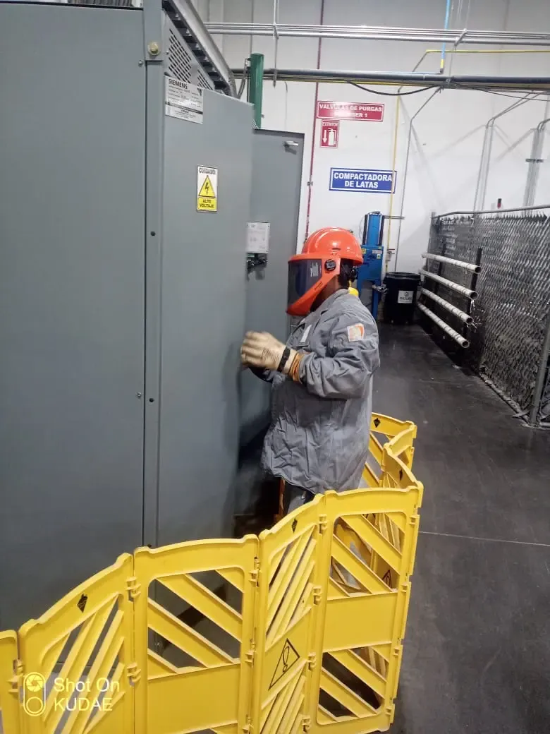 Trabajos de termografía e inspección eléctrica en maquiladora de Tamaulipas