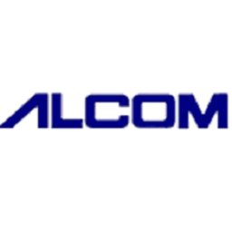 Logotipo de Alcom Electrónicos de México, fabricante de radios y componentes automotrices