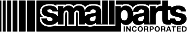 Logotipo de Small Parts Inc, fabricante de componentes metálicos de precisión